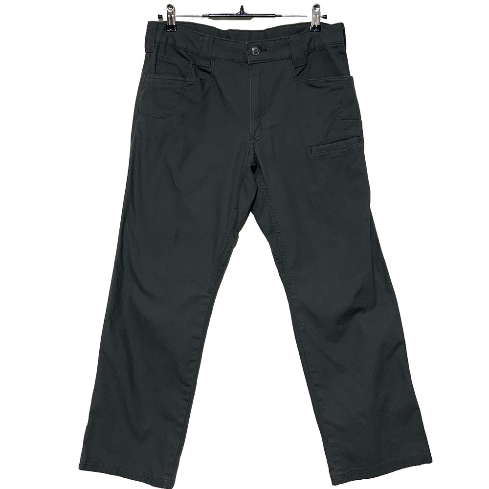 Noble Cargo Pants Mens 34x30‎ Gray Canvas Measures 34x30 Stretch Flex Workwear